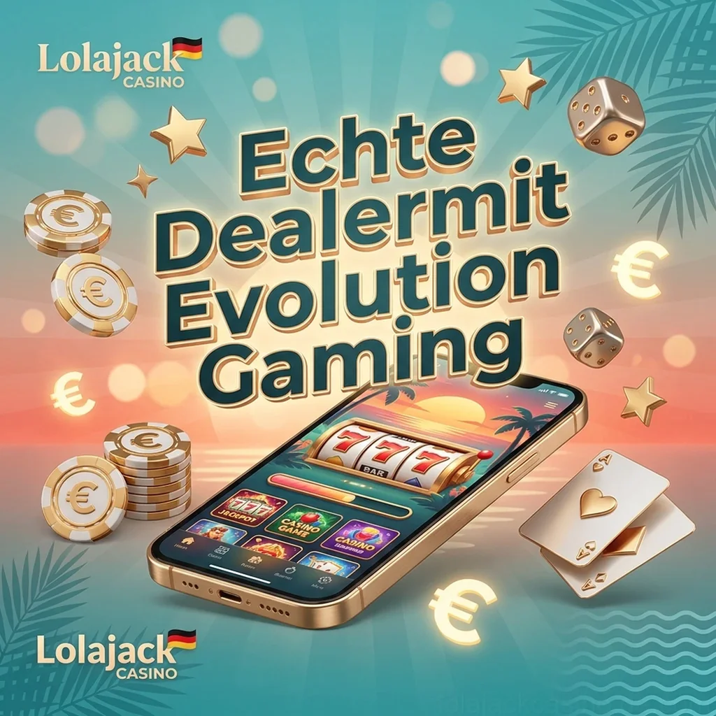 Echte Dealermit Evolution Gaming